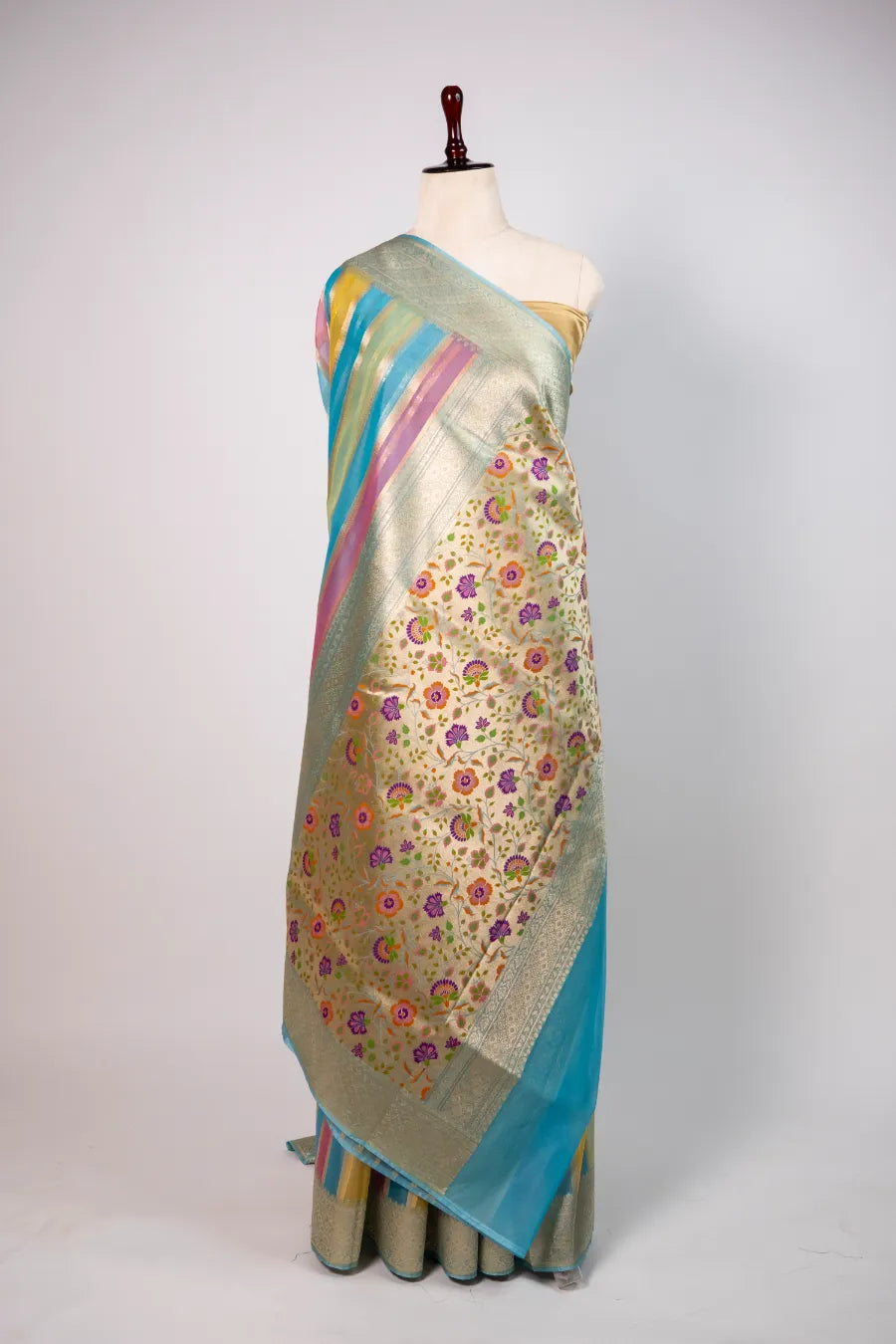 Rangkat Kora Banarasi Silk Saree