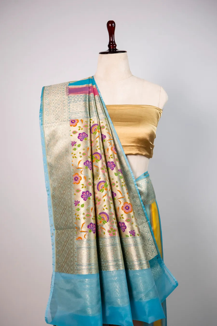 Rangkat Kora Banarasi Silk Saree