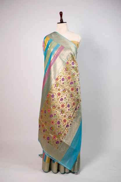 Rangkat Kora Banarasi Silk Saree