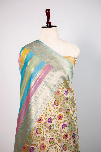 Rangkat Kora Banarasi Silk Saree